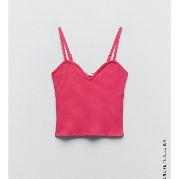 Zara | Ribbed Tank - Picture 1 of 3